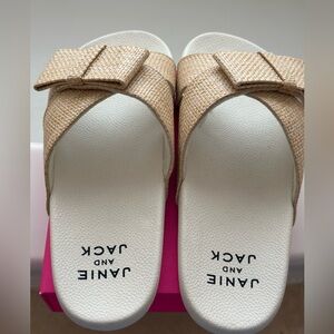 Janie and Jack Beige Women's Sandals